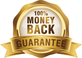 100% money-back guarantee